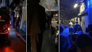 Marmaray yolcuları sitem etti: Karanlıkta havasız kaldık, ne ilgilenen var ne corona önlemi