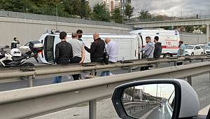 Son dakika... İstanbul'da trafiği kilitleyen kaza