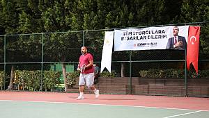 29 Ekim Cumhuriyet KupasıTenis Turnuvası başladı