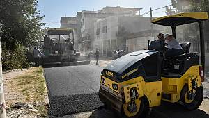 Akkapı ve Çamlıbel Mahalleleri’nde asfalt çalışması