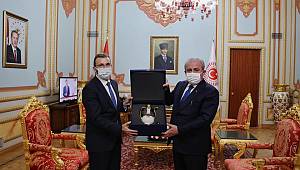 Başkan Ahmet Cin, Ankara’da bakanlarla görüştü