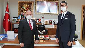 Başkan Gökhan Yüksel'den İlçe Emniyet Müdürü Müslüm Kahraman'a Ziyaret