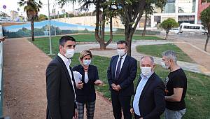 Başkan Gökhan Yüksel, Yeni Park Alanlarındaki Çalışmaları Yerinde İnceledi