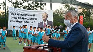 Başkan Zeydan Karalar, “Sporun çoklu yararlarını çocuklarımıza yaşatmak için çalışıyoruz.”