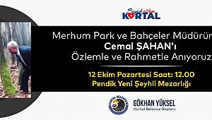 Cemal Şahan Ebediyete İntikal Edişinin 2. Yılında Mezarı Başında Anılacak