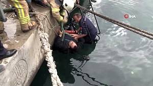 Deniz'e düşen şahsı koronavirüs nedeniyle el uzatıp kurtarmadılar