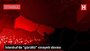 İstanbul'da 'gürültü' cinayeti davası