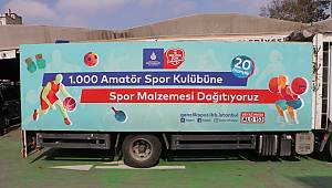 Kartal’da Faaliyet Gösteren Amatör Spor Kulüplerine Malzeme Desteği