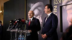 Kılıçdaroğlu Fatih Sultan Mehmet tablosunun ön gösterim programına katıldı