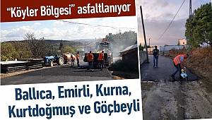“Köyler Bölgesi” asfaltlanıyor
