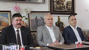 Milliyetçi Hareket Partisi (MHP) Kartal İlçe Başkanlığı basın mensupları ile bir araya geldi