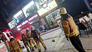 Son dakika haber... Fatih'te iş yeri yangını