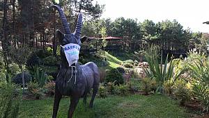 Ümraniye 'de Farkındalık İçin Hayvan Figürlerine Maske