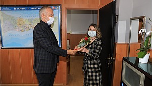 Başkan Ahmet Poyraz'dan İlçe Milli Eğitim Müdürlüğü'ne ziyaret 