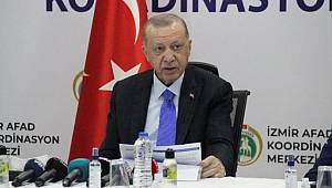 Cumhurbaşkanı Erdoğan deprem bölgesinde