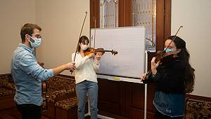 Pendik Sanat akademisi, pandemi kurallarına uygun eğitime başladı