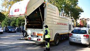 Tuzla'da çöp toplama alanları her gün dezenfekte ediliyor