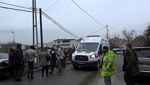 Arnavutköy'de bir dairede yangın çıktı 3 kişi kendini dışarıya zor attı