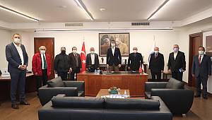 Başkan Gökhan Yüksel Meslek Odalarının Başkanları İle Bir Araya Geldi