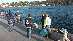 BEŞİKTAŞ BELEDİYESİ OLTA BALIKÇILIĞI YAPAN KOMŞULARINI DENETLEDİ