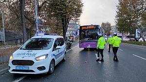 Beşiktaş'ta toplu taşıma araçlarında denetim