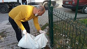 Bolu'da sokağa çıkma yasağında can dostlar unutulmadı