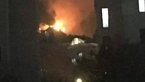 CHP eski PM üyesi Doç. Dr. Hüsnü Süslü'nün evinde yangın