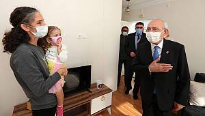 CHP Genel Başkanı Kılıçdaroğlu, İzmir'deki depremin simge isimlerini ziyaret etti