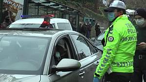 İstanbul'da 34 araç trafikten men edildi