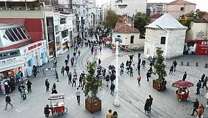 İstiklal Caddesi'nde yoğunluk! Girişler kapatıldı
