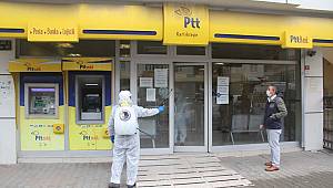 Kartal ‘da Her Gün Yüzlerce Metrekare Alan Dezenfekte Ediliyor