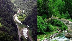 Koruma altındaki vadiye HES’çi akını