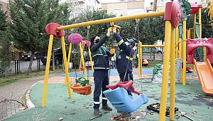Pendik Belediyesi ilçede bulunan 197 parkta “Genel Bakım Çalışması” başlattı.