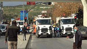 PENDİK BELEDİYESİ’NİN KESTİĞİ YOLU POLİS AÇTI