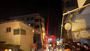 Sancaktepe’de iş yerinde korkutan yangın