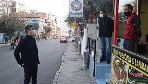 Başkan Gökhan Yüksel Asfalt Çalışmalarını Yerinde İnceledi