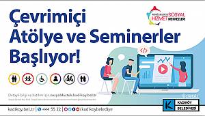 Kadıköy Belediyesi'nin atölye ve seminerleri çevrimiçi ortama taşınıyor