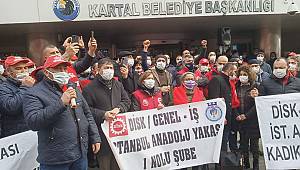 Grev Hazırlığındaki Kartal Belediyesi İşçilerine Sendika'dan Yoğun Destek 