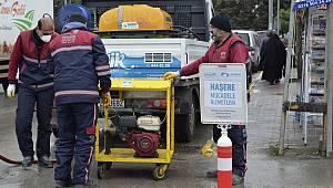 Pendik Belediyesi'nden, sivrisinek ve haşereye karşı ilaçlama 