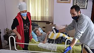 Tuzla Belediyesi'nden hasta yatağı desteği