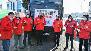 Tuzla Belediyesi'nden Suriye'ye Yardım