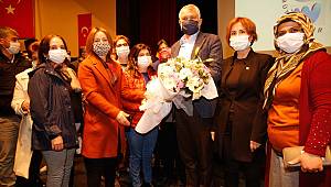 Zeydan Karalar apartman görevlileriyle bir araya geldi