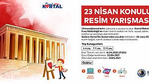 Kartal Belediyesi’nden 23 Nisan’a Özel Ödüllü Resim ve Şiir Yarışması