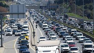 82 saatlik kısıtlama öncesi trafik yoğunluğu; yüzde 69