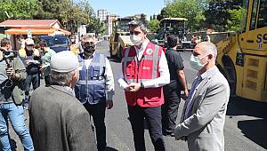 25 Yıllık Altyapı Sorunu Çözülen Soğanlık’ta Sıra Asfalt Çalışmalarında