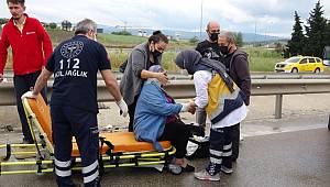 Sağanak kazaya neden oldu: 7 yaralı