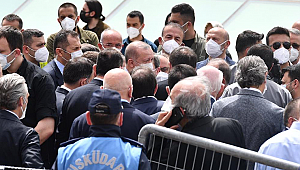 Ümraniye Belediye Başkanı'nın babası son yolculuğuna uğurlandı