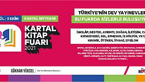 Kartal Kitap Fuarı 25 Eylül’de Açılıyor