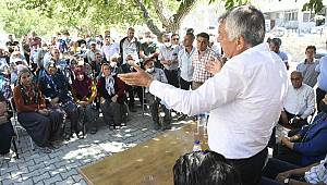 Zeydan Karalar, Feke’nin ücra köylerinde halkla buluştu