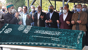 CHP KARTAL İLÇE ESKİ BAŞKANVEKİLİ ÖZER AYDIN'IN BABASI İBRAHİM AYDIN SON YOLCULUĞUNA UĞURLANDI